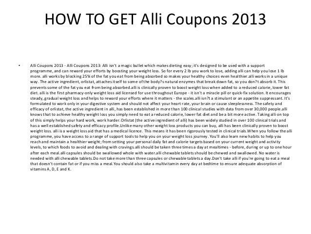 Alli Discount coupons 2013 - Printable Alli Discount coupons 2013 photograph about Alli Coupons Printable named Alli Coupon codes 2013 - Printable Alli Discount coupons 2013